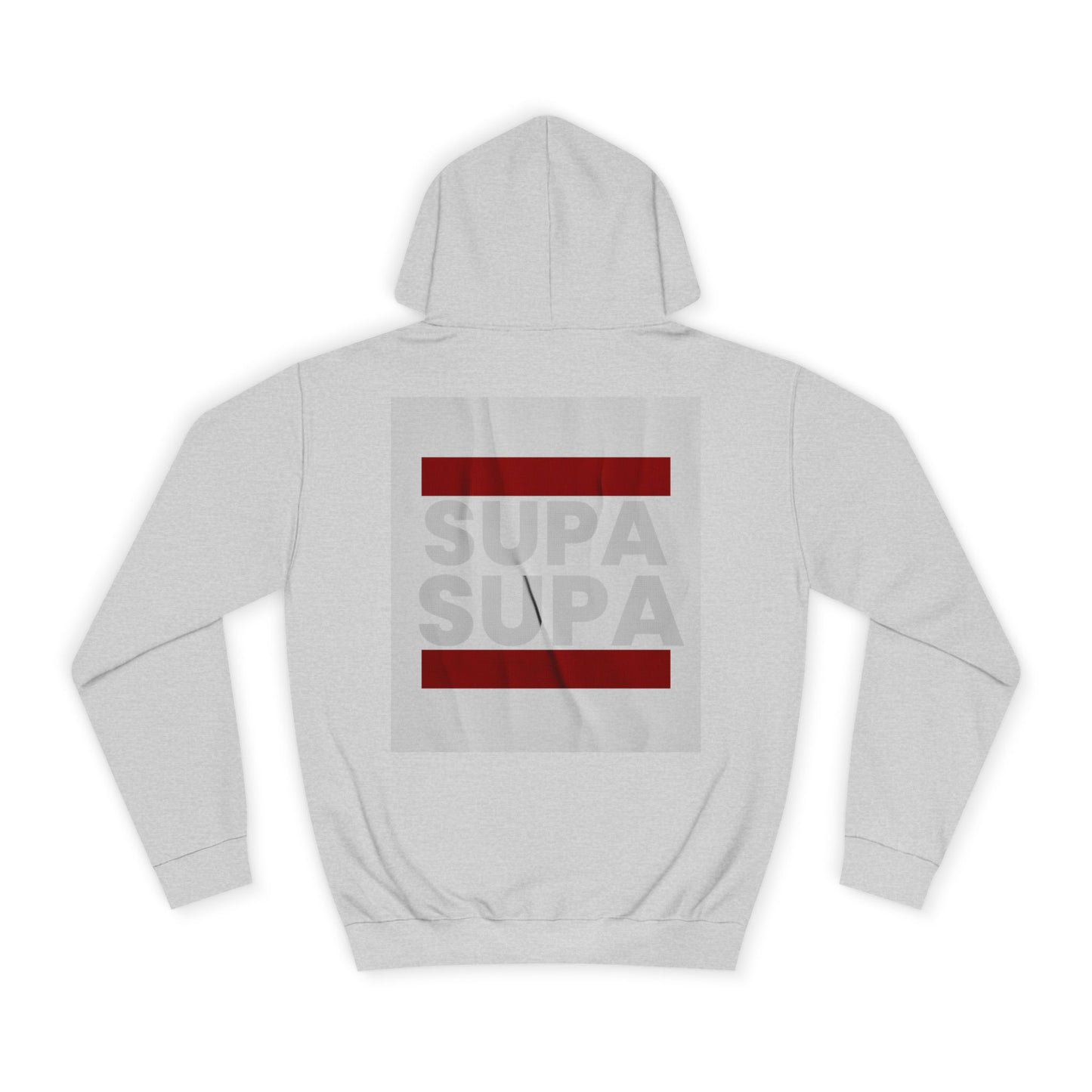 Unisex Hoodie with 'SUPA SUPA' Design, Cool Casual Wear, Perfect, Gifts for Graduates, Cozy Layering
