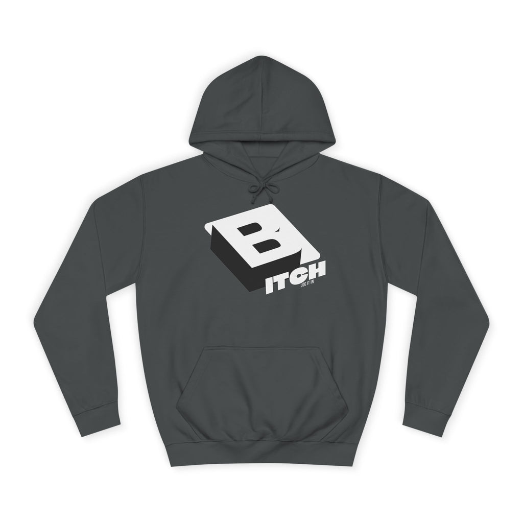 Unisex Hoodie with Bold Logo Design
