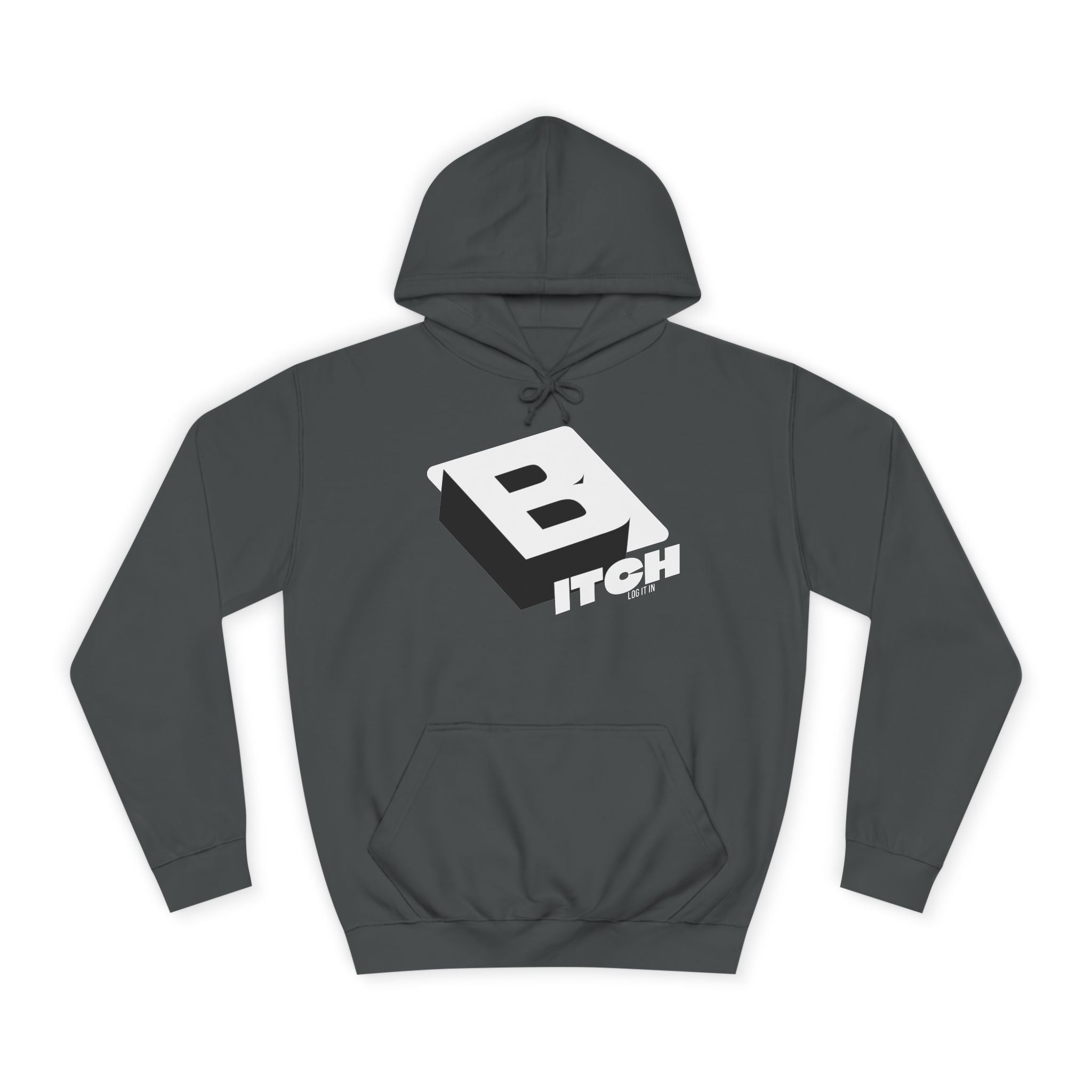 Unisex Hoodie with Bold Logo Design