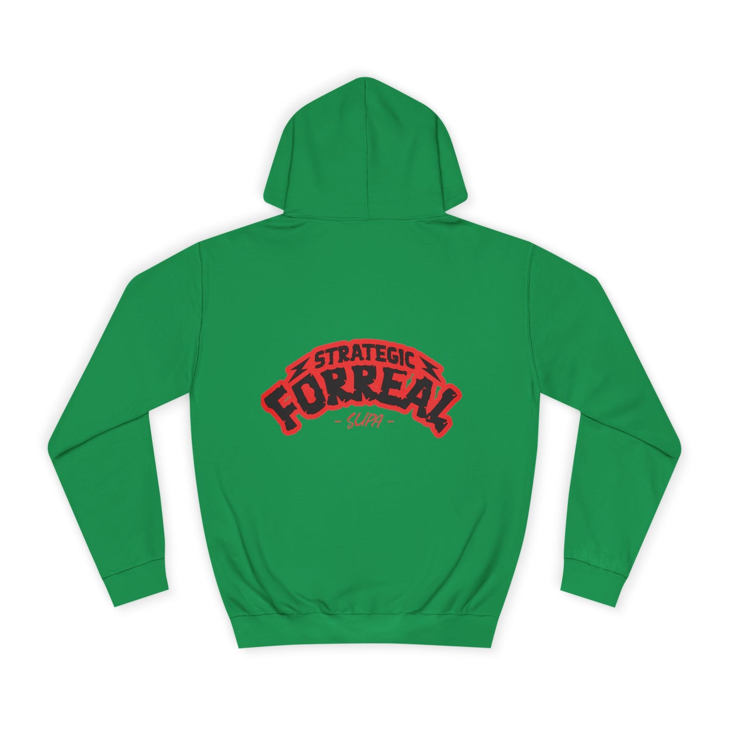 Unisex Hoodie - Strategic Forreal Design, Perfect for Casual Wear