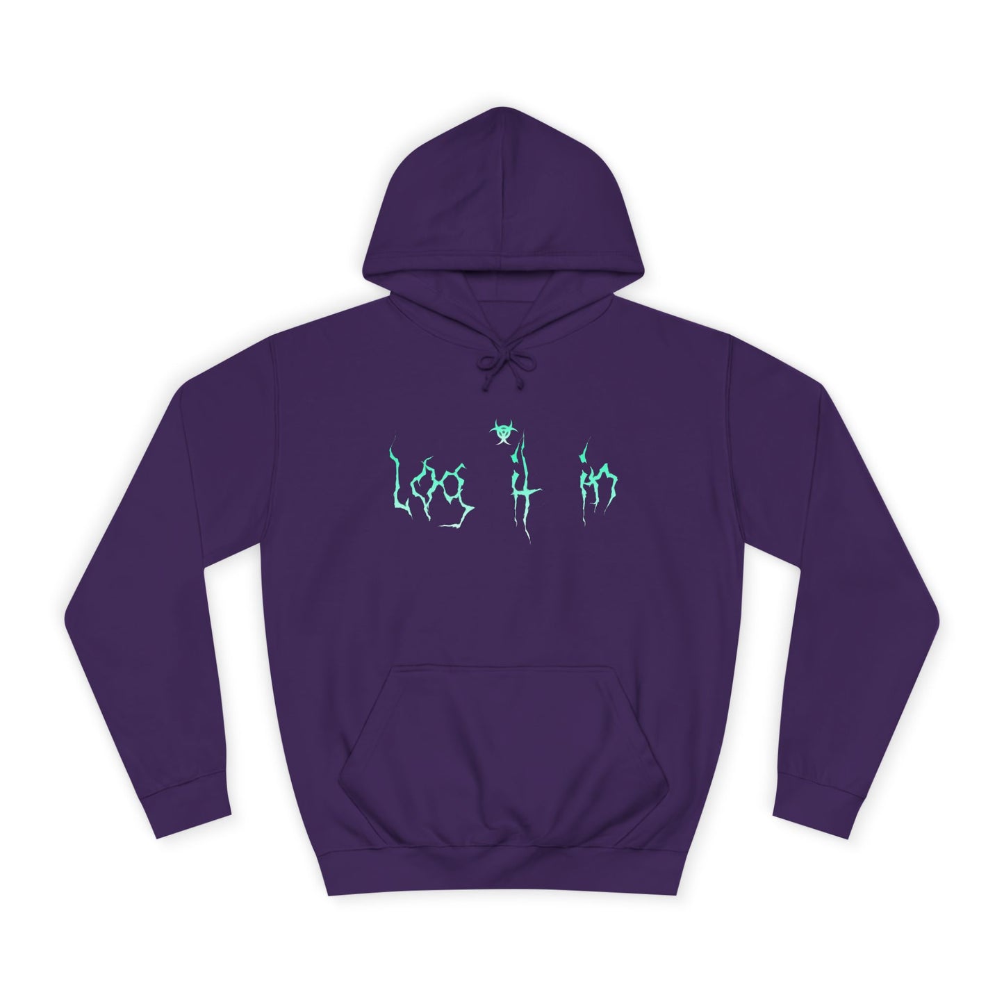 Trendy Log it in Hoodie, Unisex Hoodie, Casual Wear, Street Style, Apparel, Gift for Any one, Hoodie with Unique Design