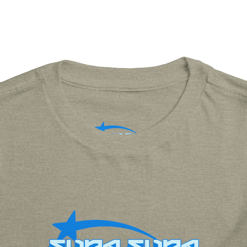 Toddler Tee — Blue Star 'Supa Supa' Graphic Shirt