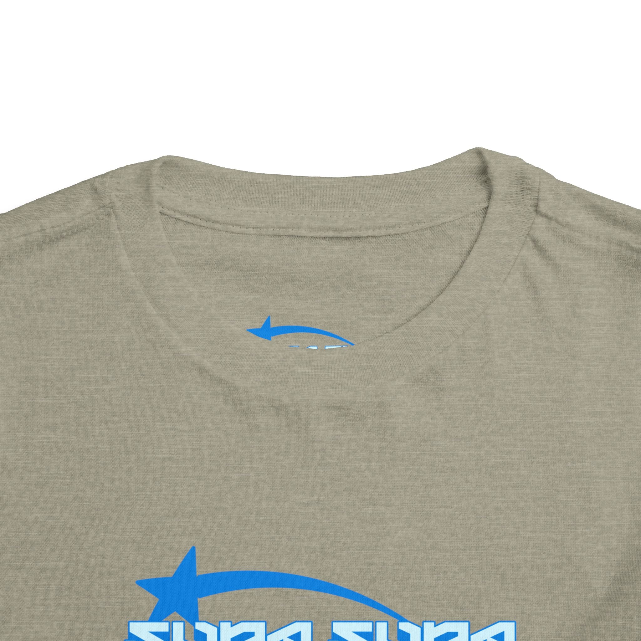 Toddler Tee — Blue Star 'Supa Supa' Graphic Shirt