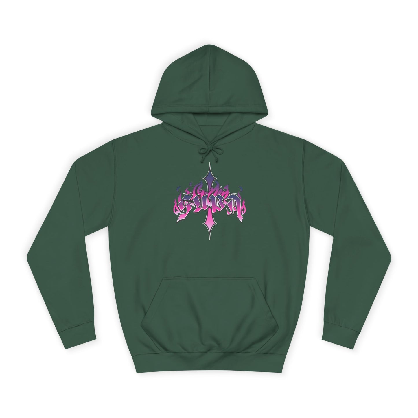 Trendy Unisex Supa Hoodie with Bold Graphic Design