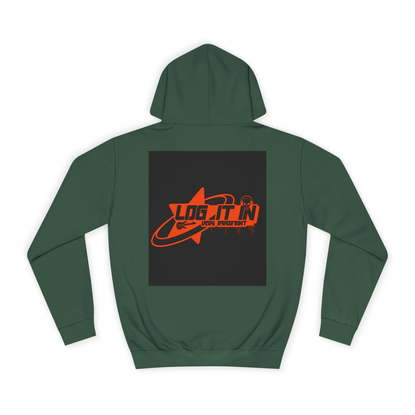 Unisex Log it in Hoodie, Casual trendy Wear, Gift, Graphic Hoodie, perfect fit Hoodie
