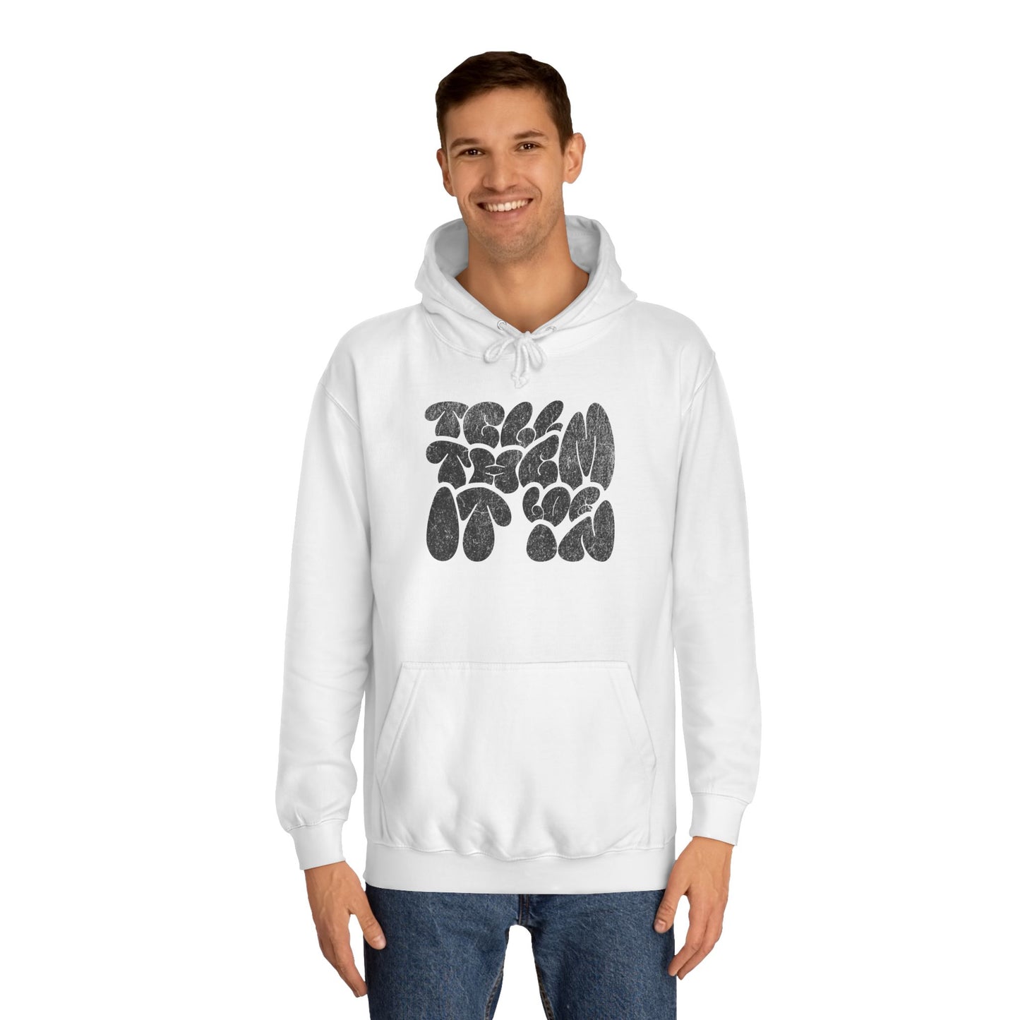 Unisex log it in Hoodie, Trendy Apparel, Casual Streetwear, Perfect for Gifts, Everyday Comfort Wear
