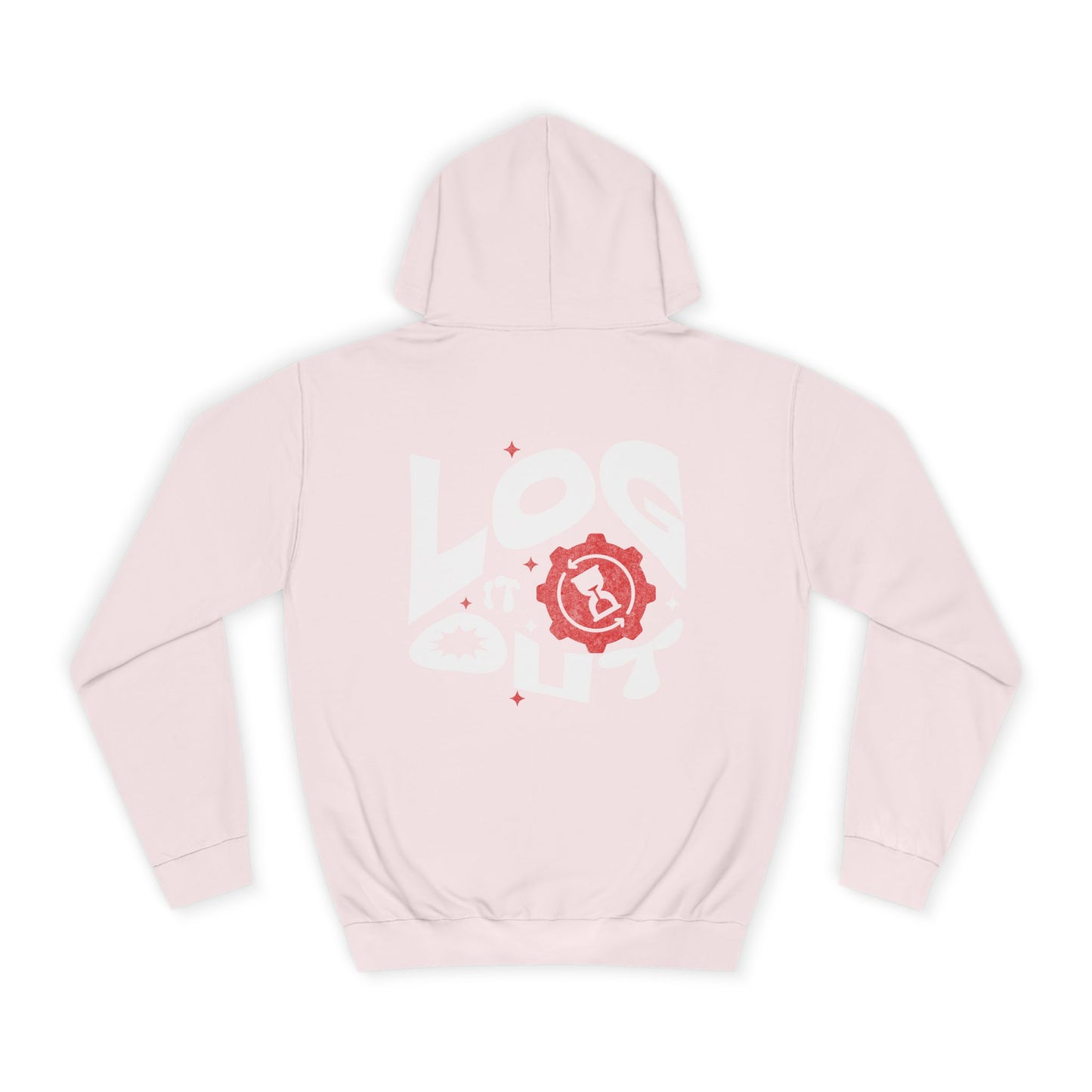 Stylish Unisex Log it out Hoodie with Unique Graphic Design, Perfect for Life, Gift, Comfortable Casual Wear