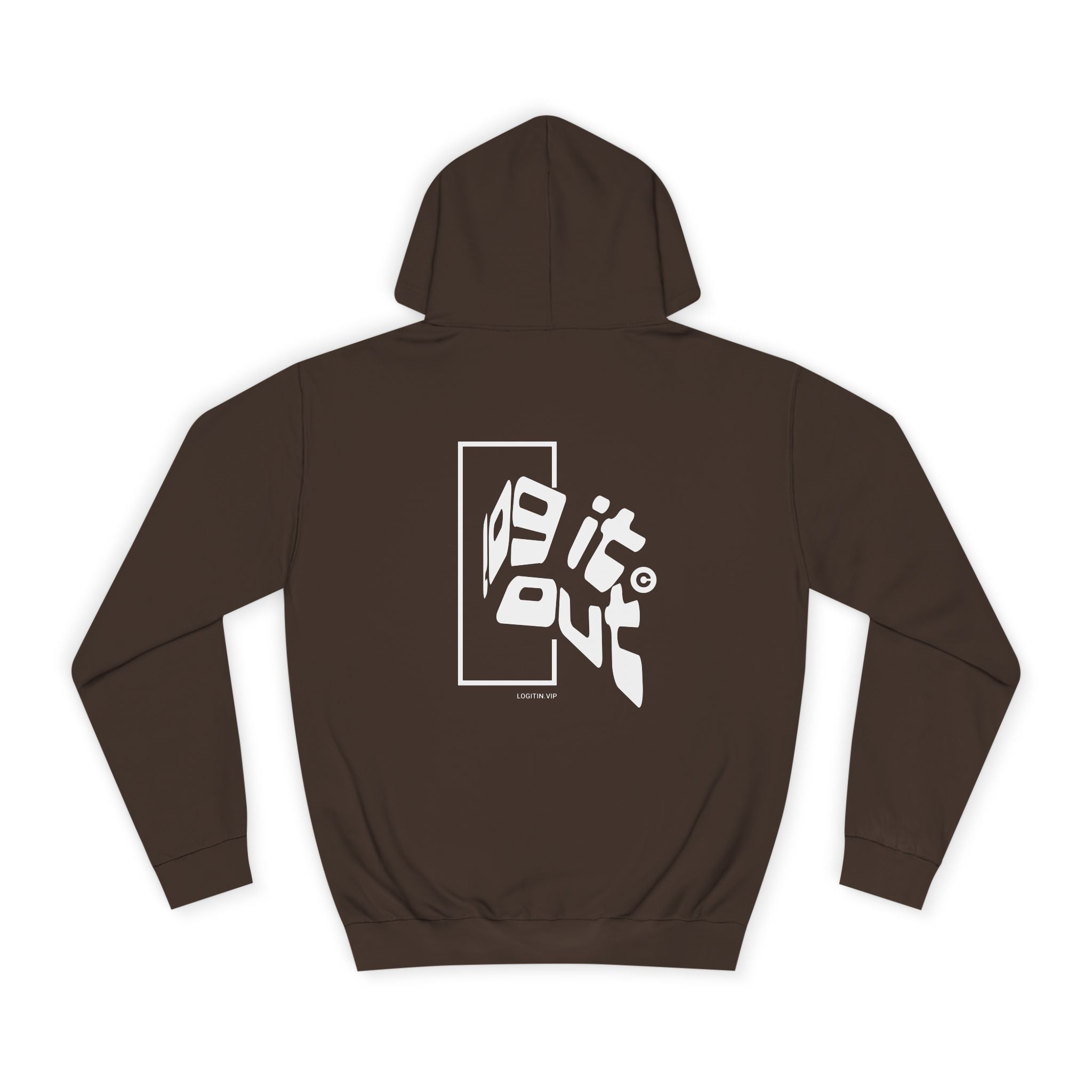 Cozy Unisex Log it out Hoodie, Perfect for Life, Graduation Gifts, Unisex Custom Apparel, Soft Hooded Sweatshirt, Everyday Comfort