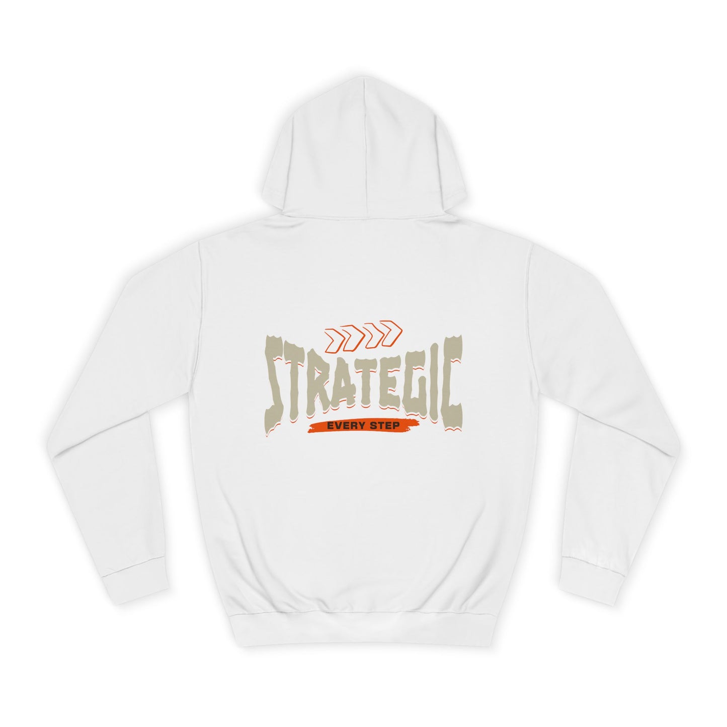 Strategic Unisex Hoodie - Every Step - Cozy Style for joints & Trendsetters