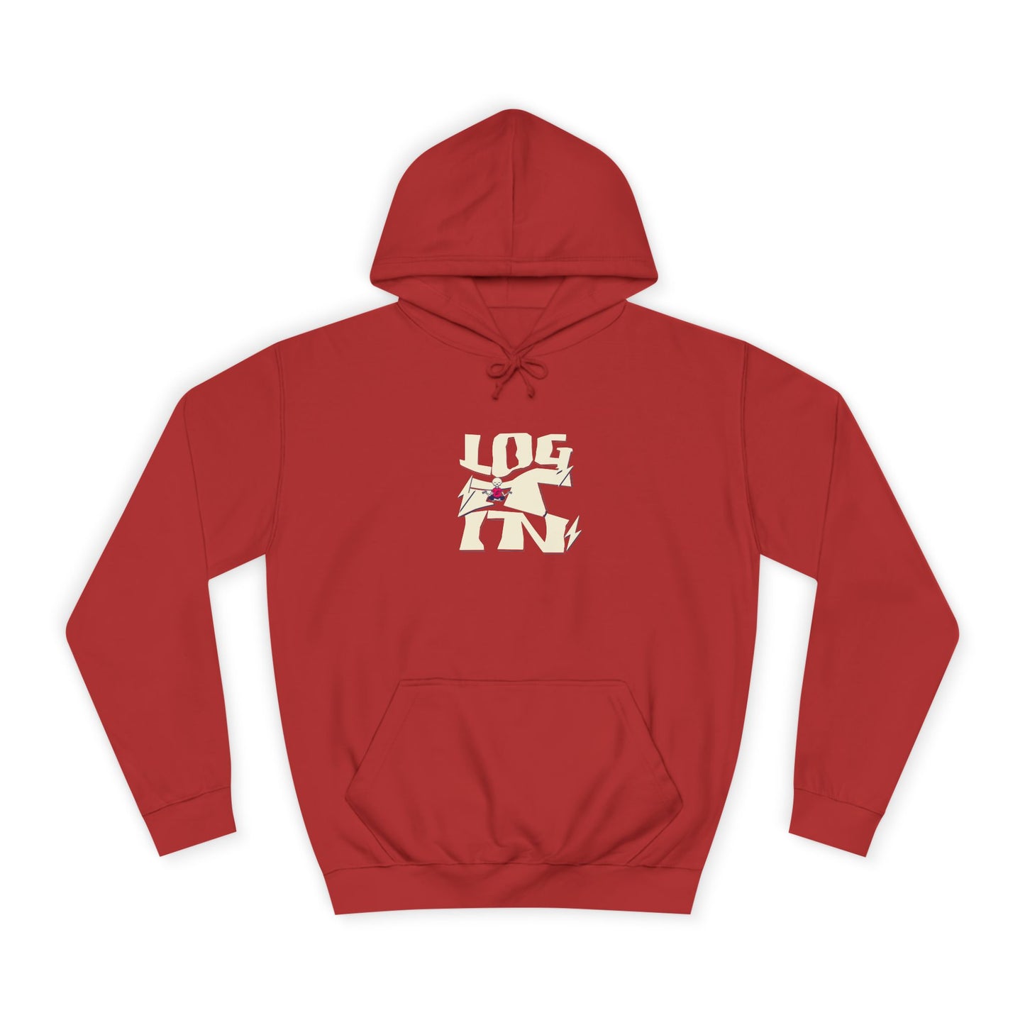 Cozy Unisex Log it in Hoodie - Floral Design, Ideal Gift, Casual Wear, Spring Wardrobe Essentials