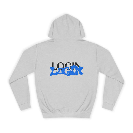 Modern Unisex Login Hoodie - Casual Comfort, Custom Apparel, Unique Gift, Trendy Style, Perfect for Home wear