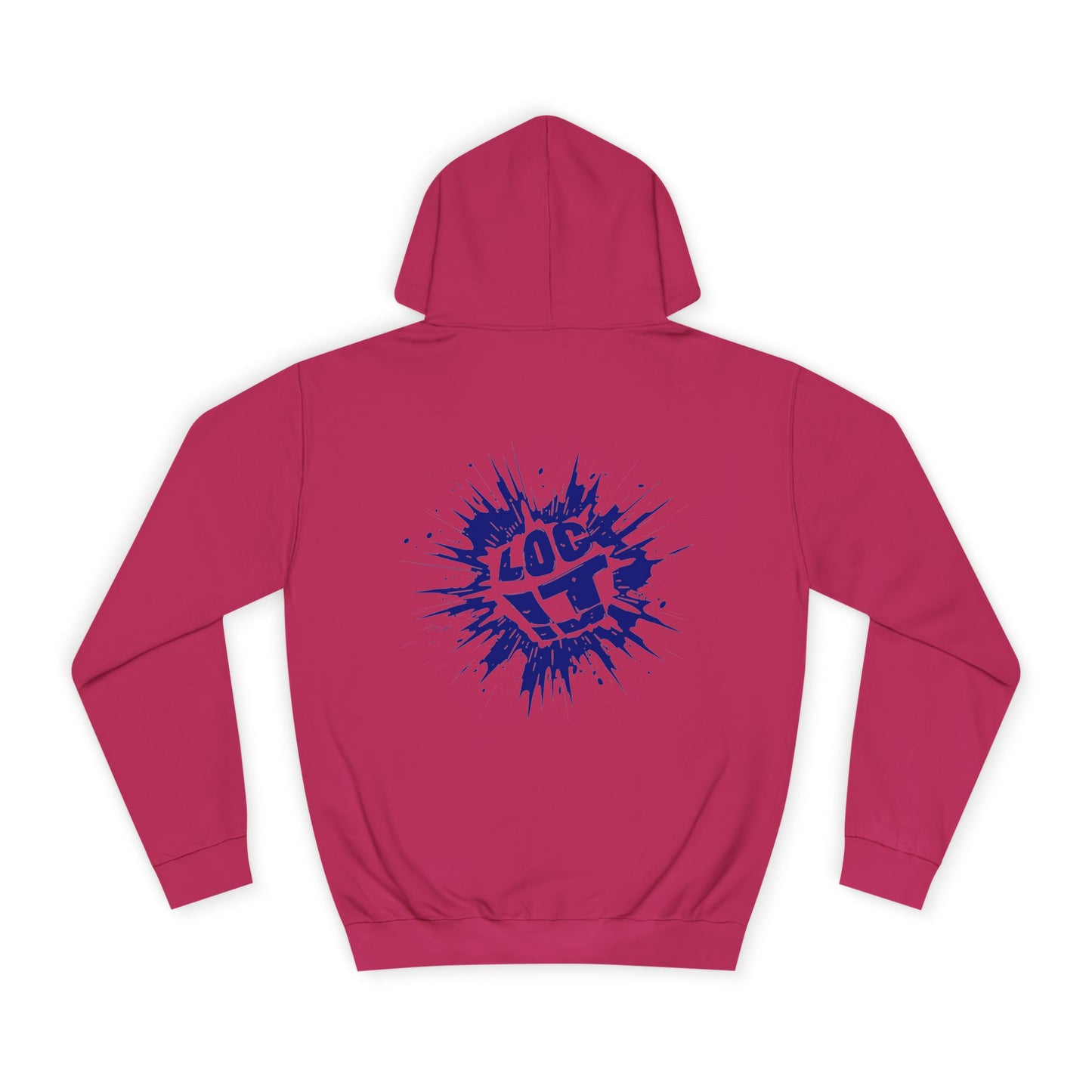 Unisex 'Log it in' Hoodie - Trendy Vibe, Perfect for Everyday wear, Casual Style, Great for Gifting, Ideal for Life