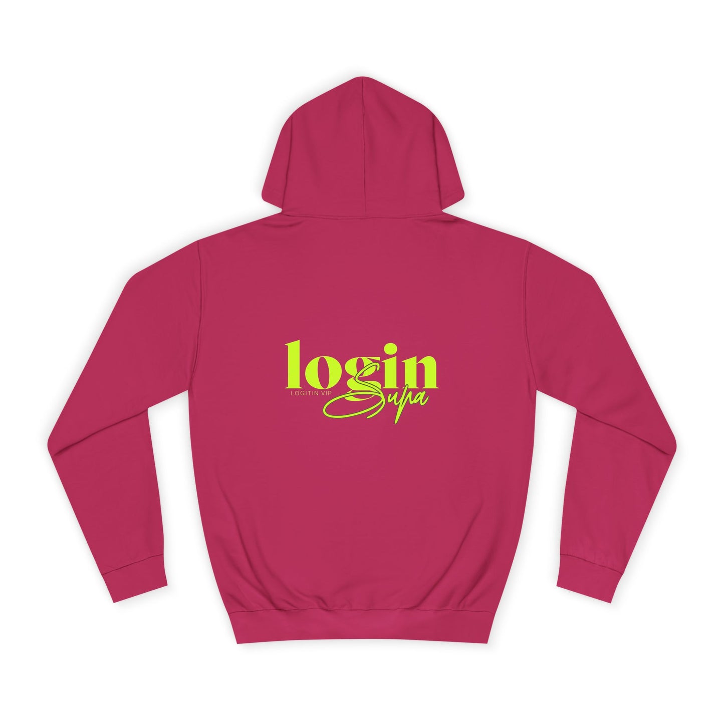 Unisex Hoodie with Stylish 'Login' Design - Perfect for Every day Life, Gifts, and Casual Wear, Trendy Fashion