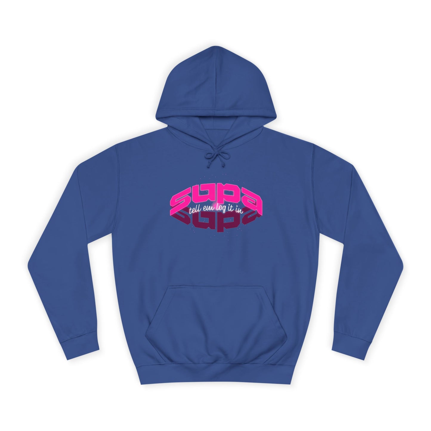 Stylish Trendy Hoodie with 'Supa' Design, Unisex Casual wear for Everyone, Perfect for Everyday Life, Gift, Bright hoodie