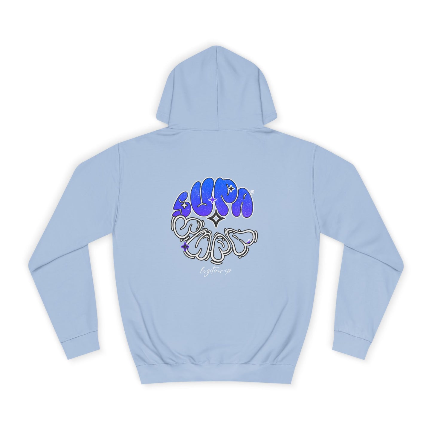 Unisex Supa Supa Streetwear Hoodie, Casual Art Hoodie, Life Apparel, Stylish Unisex Pullover, Hipster Hoodie Gift