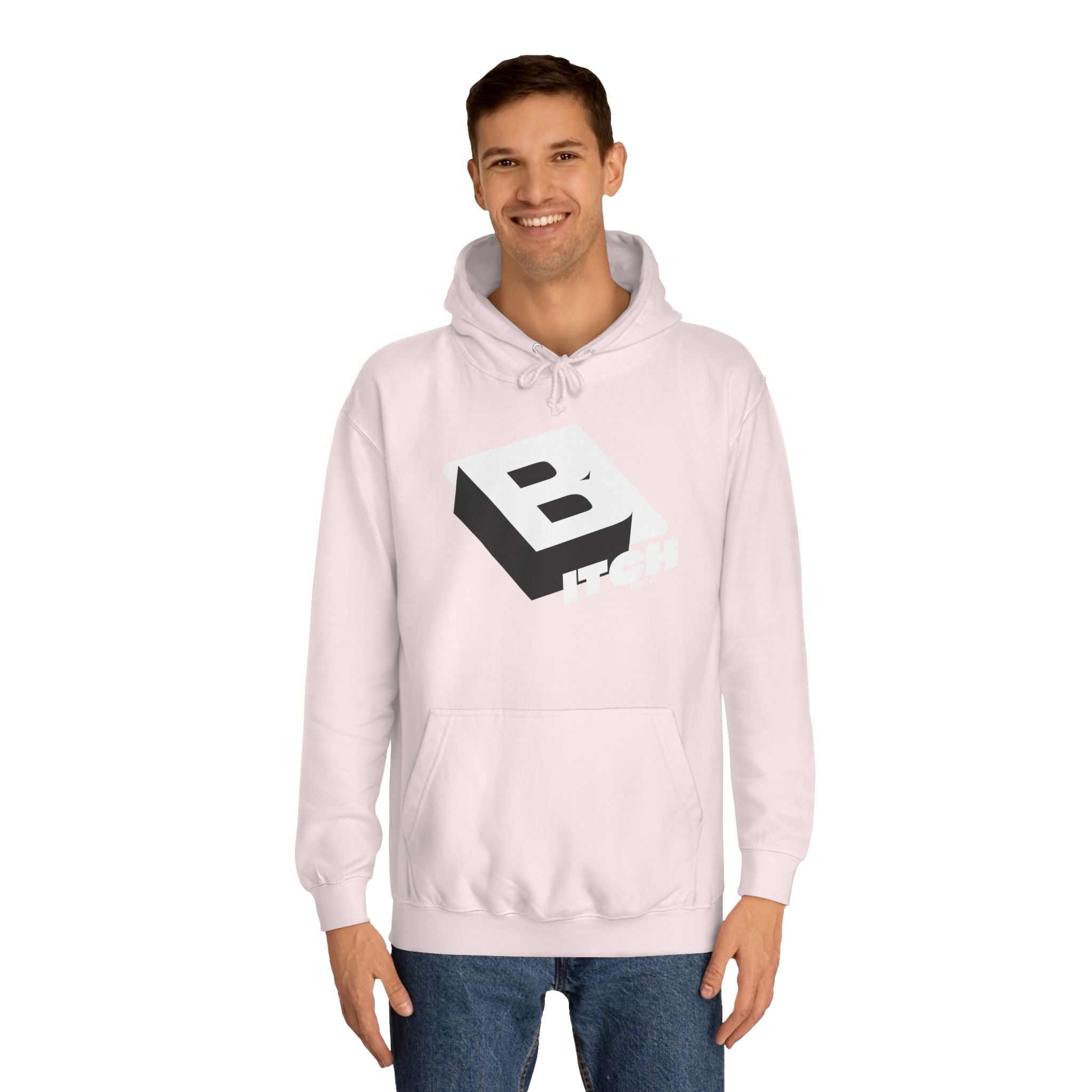 Unisex Hoodie with Bold Logo Design