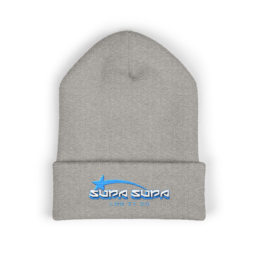 "Supa Supa" Classic Cuffed Beanie (Embroidery)