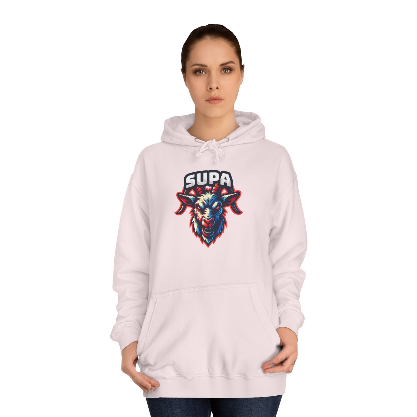 Supa Unisex Hoodie | Cool Gear, Graphic Sweatshirt, Gift, Casual Wear, Graphic Hoodie