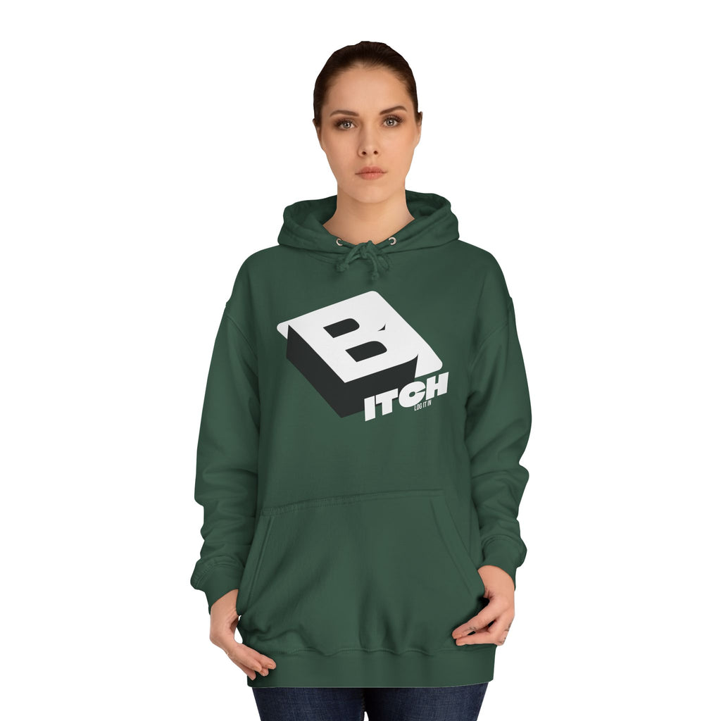 Unisex Hoodie with Bold Logo Design