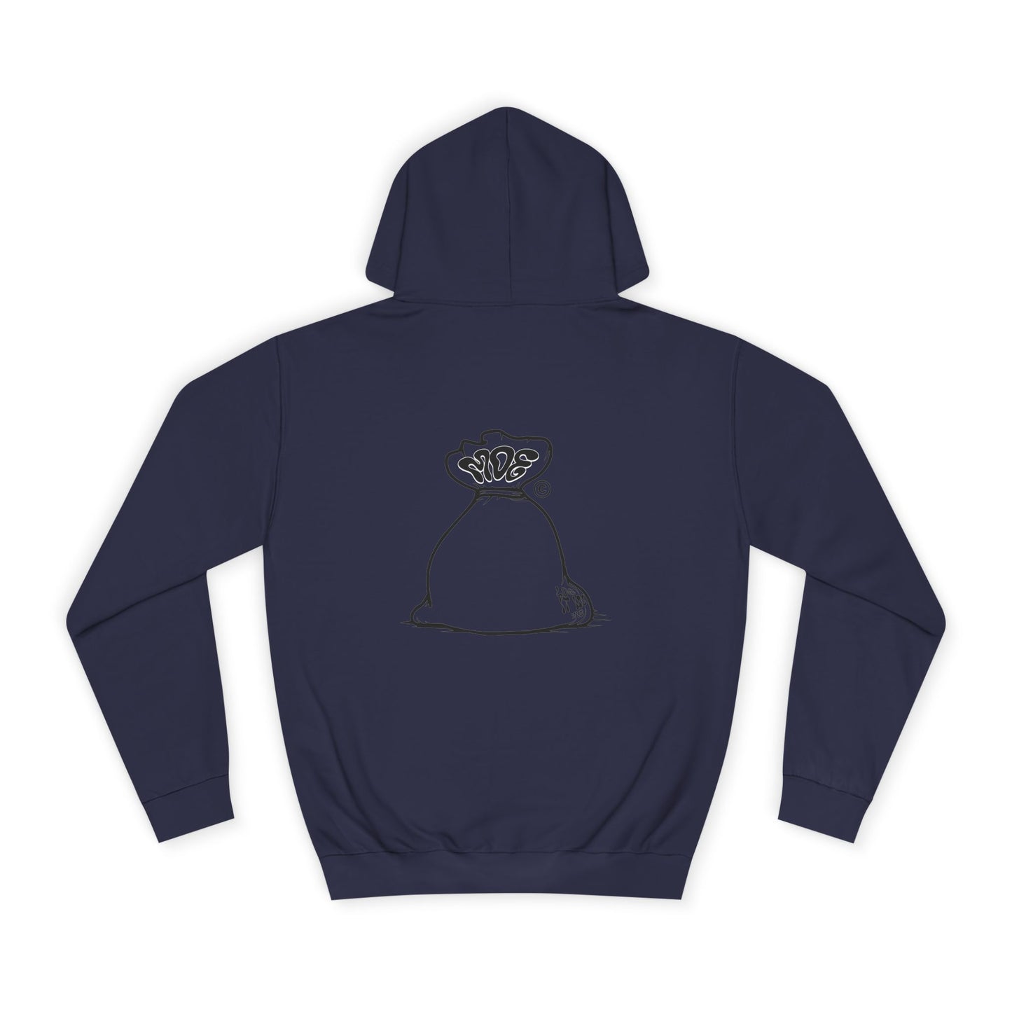 Unisex Moe Hoodie with Bag Design, Casual Streetwear, Gift,Trendy Life, Cozy Apparel