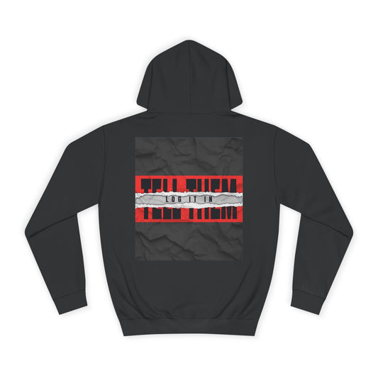 Trendy 'TELL THEM LOG IT IN' Hoodie, Unisex Sweatshirt, Casual Wear, Trendy Apparel, great gift