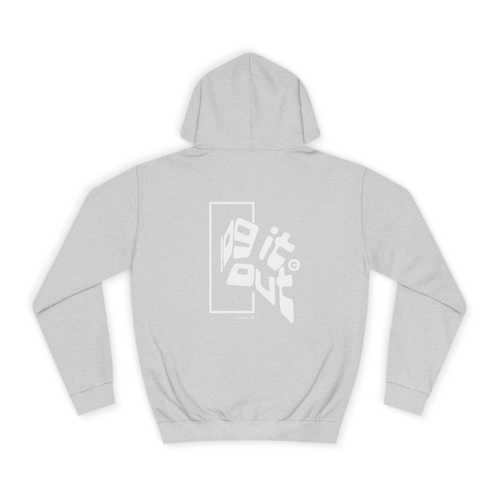 Cozy Unisex Log it out Hoodie, Perfect for Life, Graduation Gifts, Unisex Custom Apparel, Soft Hooded Sweatshirt, Everyday Comfort