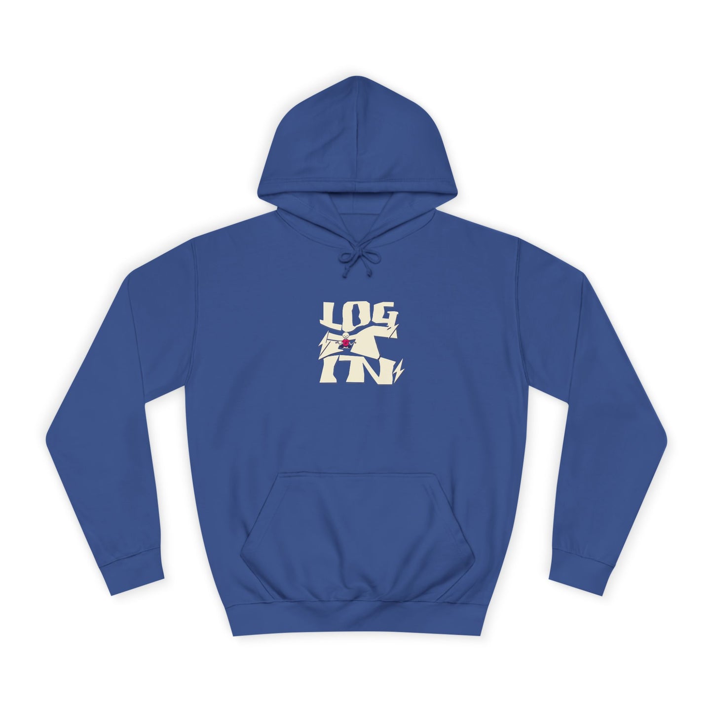Cozy Unisex Log it in Hoodie - Floral Design, Ideal Gift, Casual Wear, Spring Wardrobe Essentials