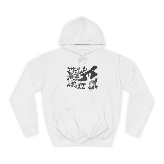 Trendy Unisex Tell em log it in Hoodie: Stylish Streetwear, Casual Wear, great Gift , Cozy Layering, Unique trendy Style