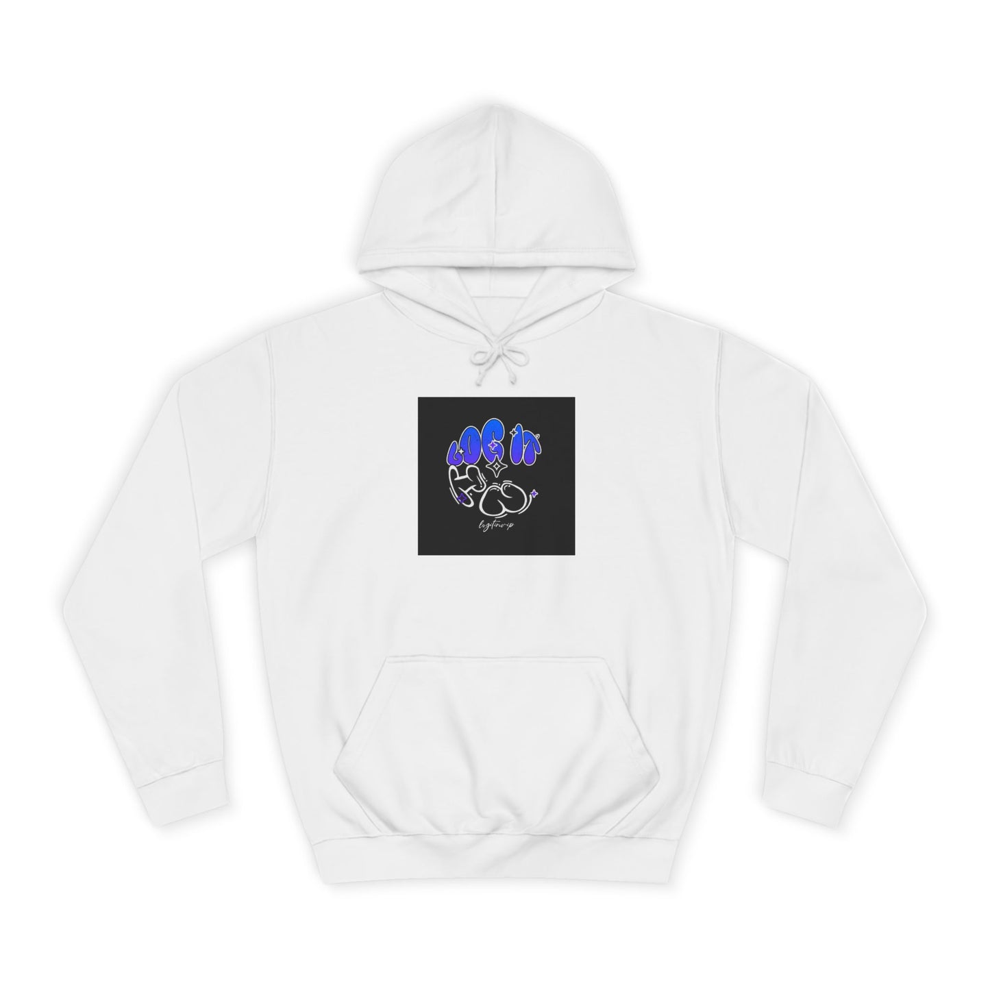 Unisex Log it in Hoodie with Colorful Designs, Cozy Sweatshirt,Trendy Gift for Casual Wear