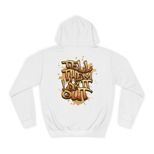 Unisex Hoodie with Graffiti Art, Streetwear Style, Casual Outfit, Gift, Trendy Hoodie for Everyday Life