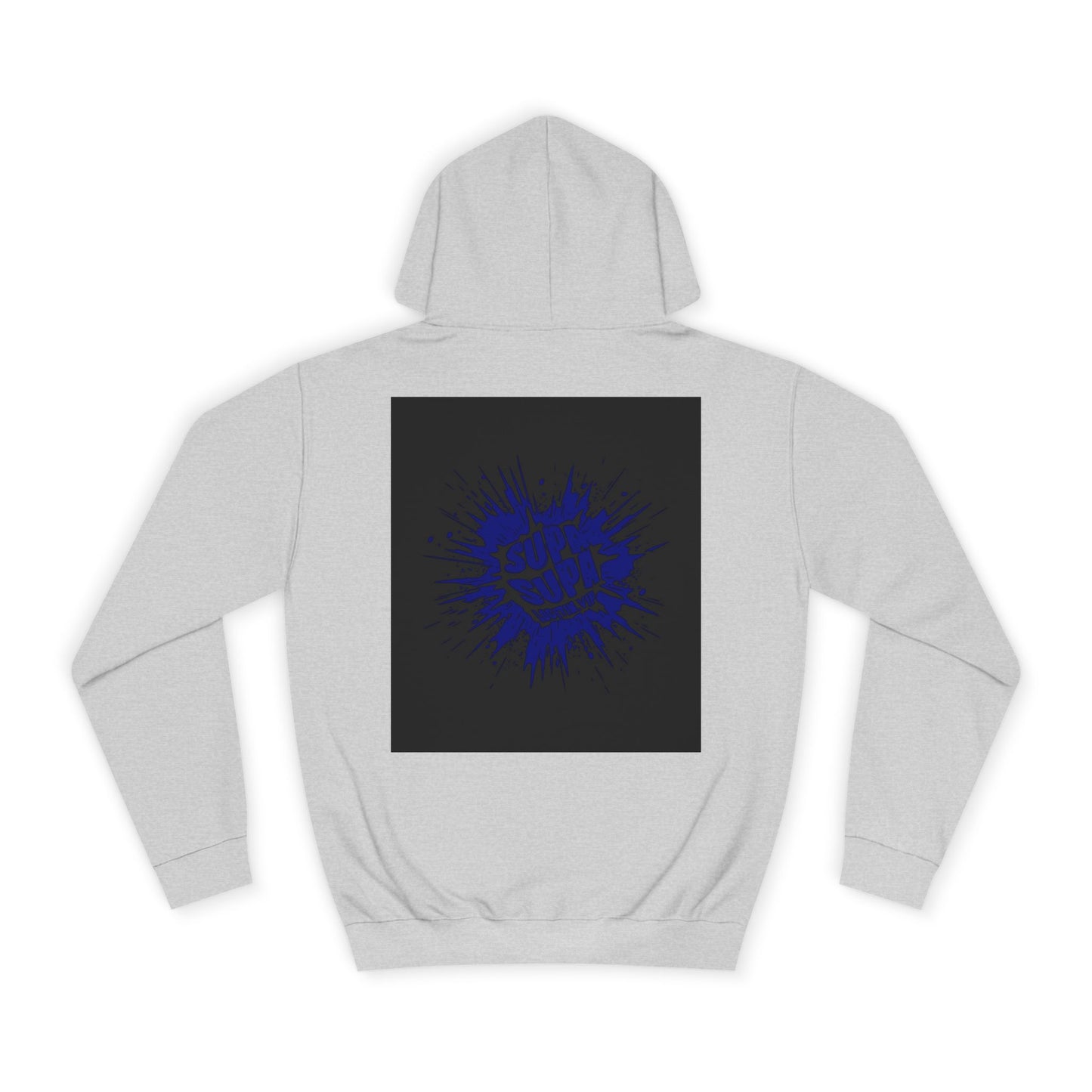 Unisex Supa Supa Hoodie with Bold Graphic Design, Comfortable Casual Wear, Ideal for Everyday, Perfect for Gifting, Spring and Fall Fashion