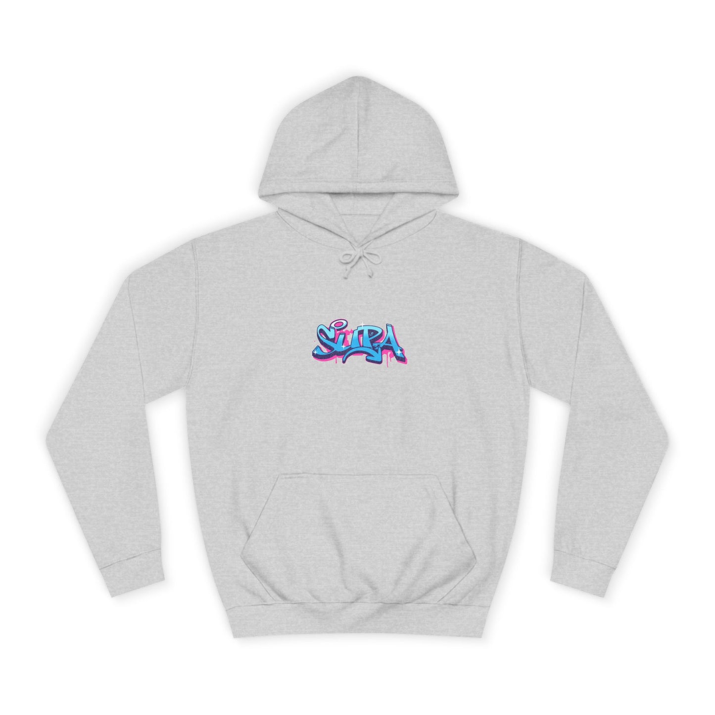 Unisex Hoodie with Colorful Graffiti Design - Casual Streetwear, Custom Apparel, Gift, Everyday Wear, Cozy Layering