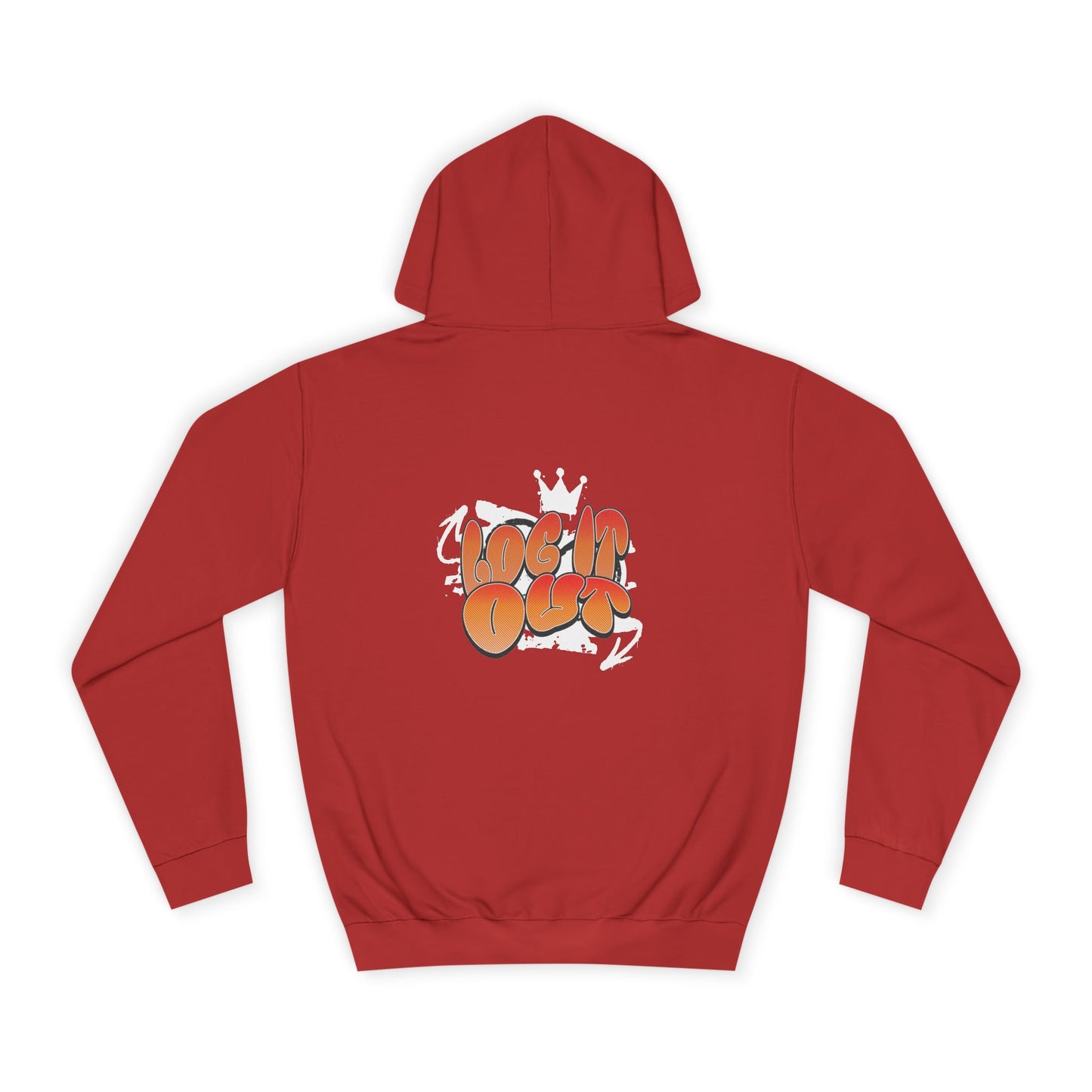 Unisex Hoodie - 'Log It Out' Trendy Comfort Wear