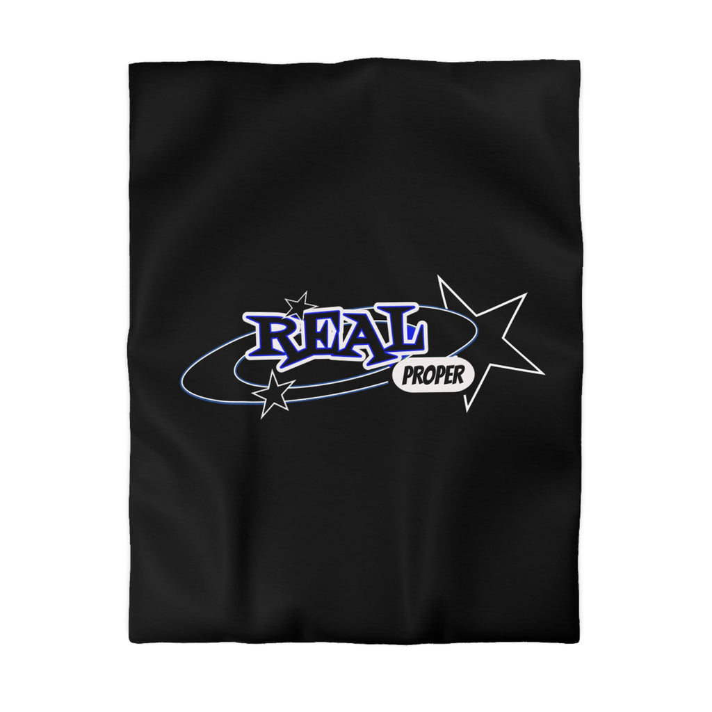 Duvet Cover — 'Real Proper' Retro Star Microfiber Bedding