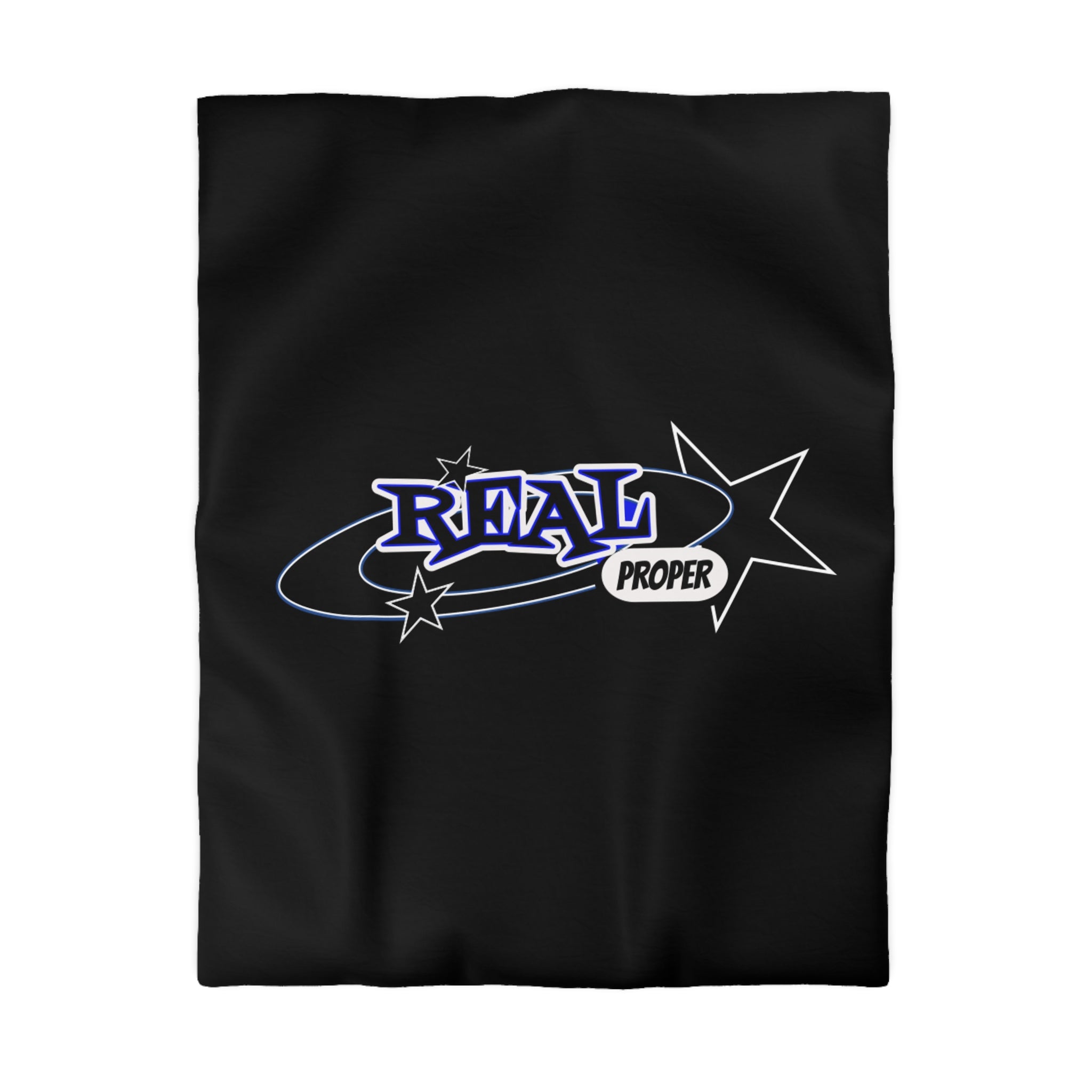 Duvet Cover — 'Real Proper' Retro Star Microfiber Bedding