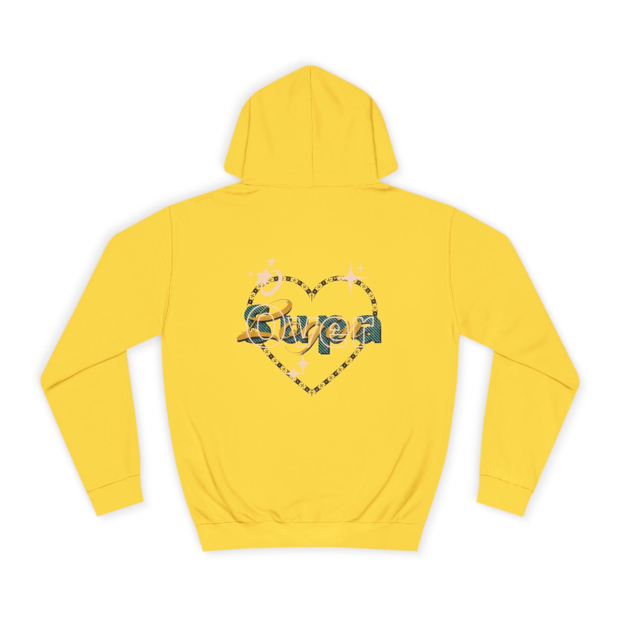 Charming Heart Hoodie with Floral Design, Unisex Casual Sweatshirt, Trendy Gift, Relaxed Wear, Unique Apparel