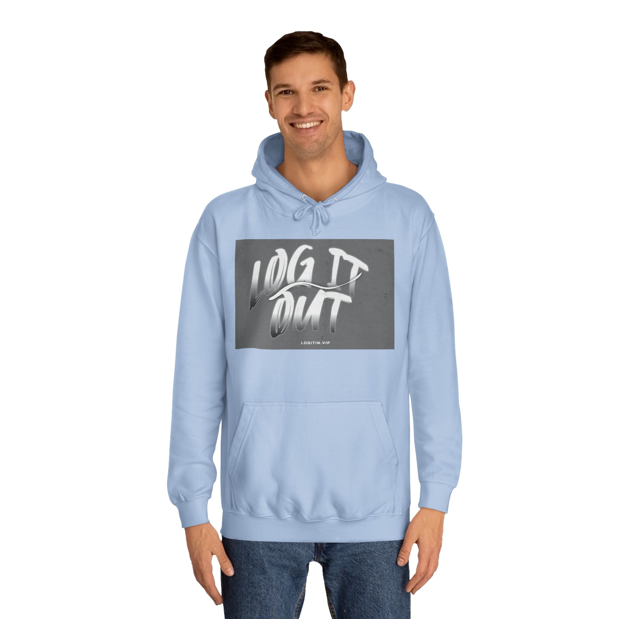 Stylish Unisex log it out Hoodie | Casual Wear, Trendy Design, Perfect Gift, Daily Comfort, College Apparel