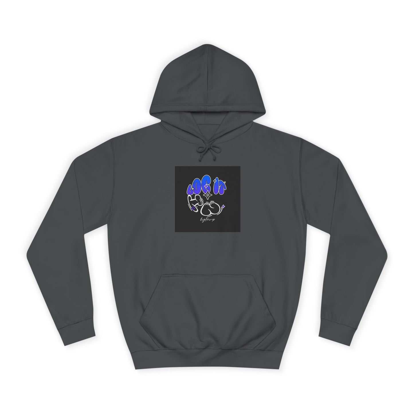 Unisex Log it in Hoodie with Colorful Designs, Cozy Sweatshirt,Trendy Gift for Casual Wear