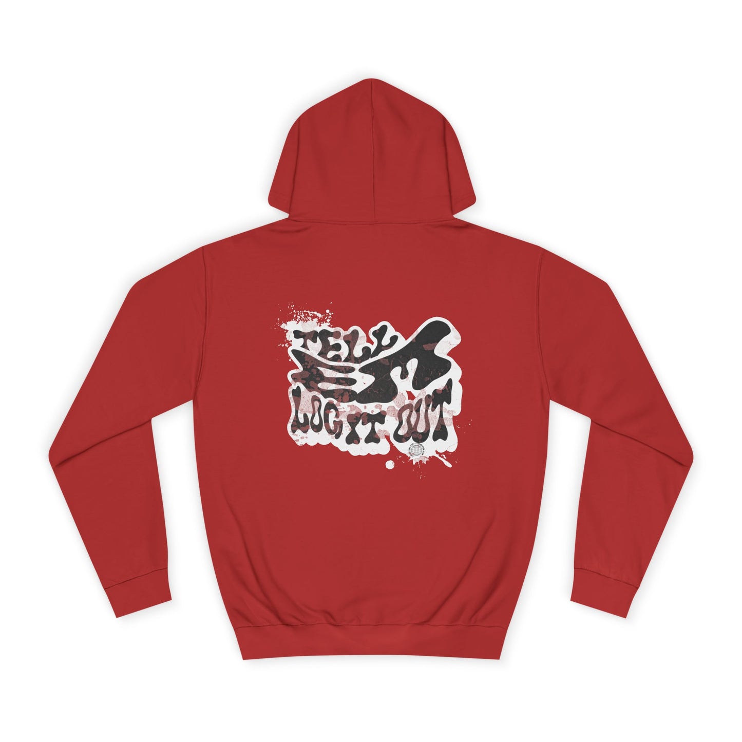 Tell em log it out Hoodie, Cozy Sweatshirt, Casual Style, Apparel, Gift, Trendy Lounge Wear