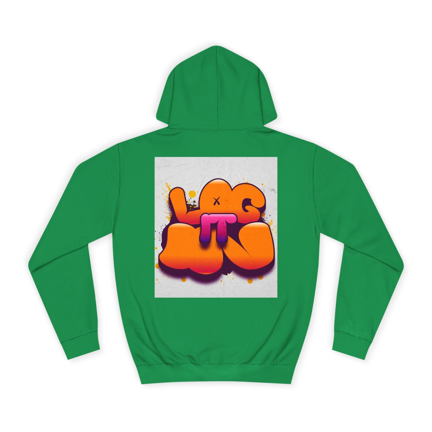 Vibrant Graffiti Log it in Hoodie, Trendy Sweatshirt, Casual Streetwear, Unique Gift, Artsy Apparel