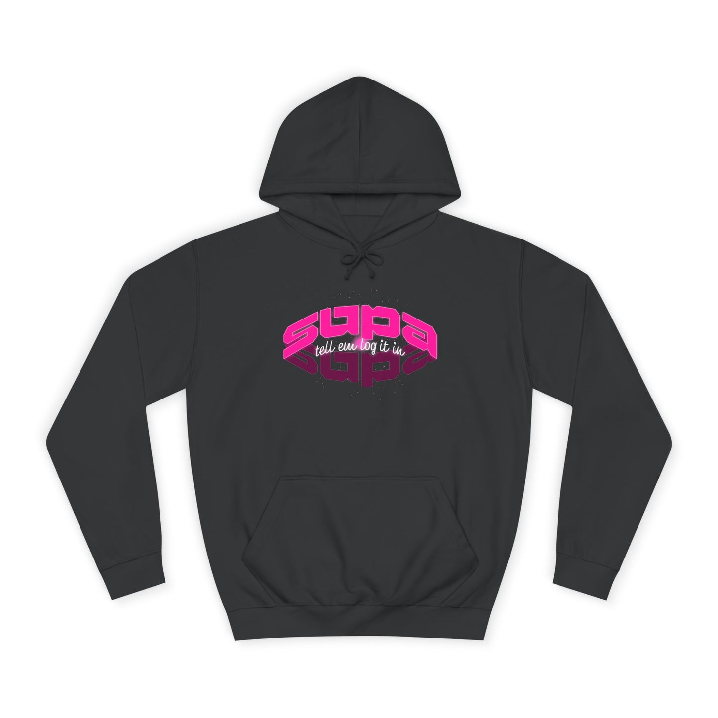 Stylish Trendy Hoodie with 'Supa' Design, Unisex Casual wear for Everyone, Perfect for Everyday Life, Gift, Bright hoodie