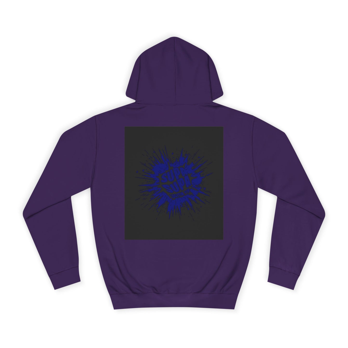 Unisex Supa Supa Hoodie with Bold Graphic Design, Comfortable Casual Wear, Ideal for Everyday, Perfect for Gifting, Spring and Fall Fashion