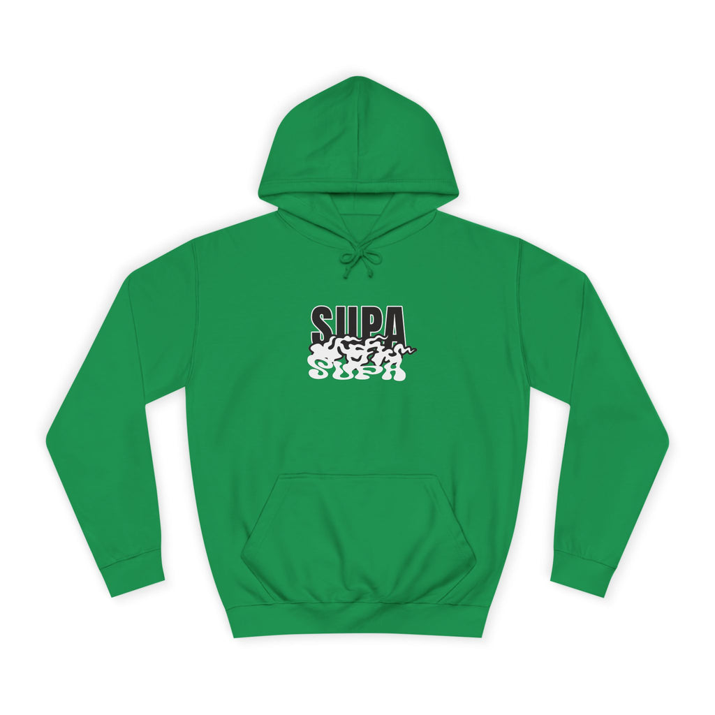 Trendy Unisex Hoodie with 'SUPA' Design | Casual Wear, Apparel, Street Style, Gift, Cozy Fashion