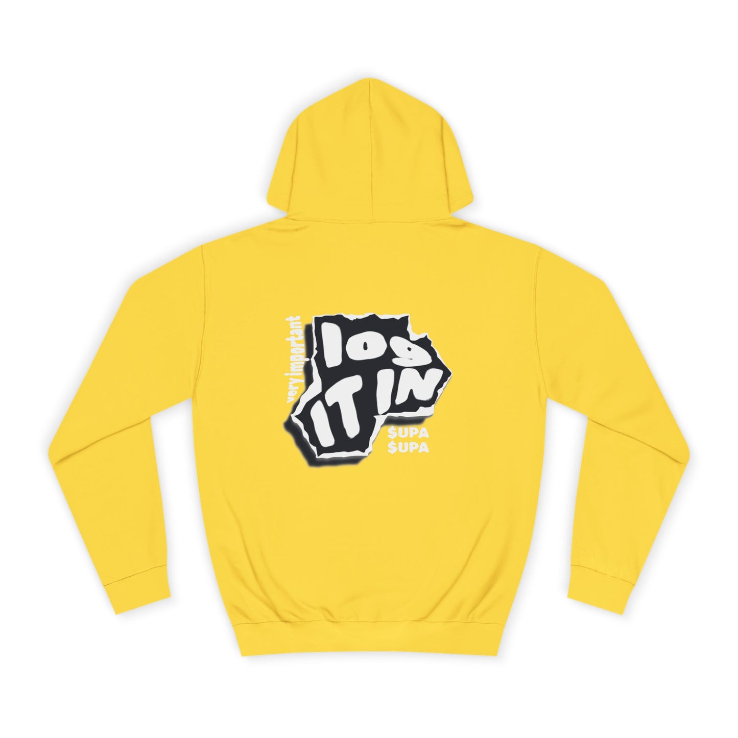 Unisex Log it in Hoodie with Graphic Design, Casual Wear, Trendy Apparel, perfect gift, Streetwear Style