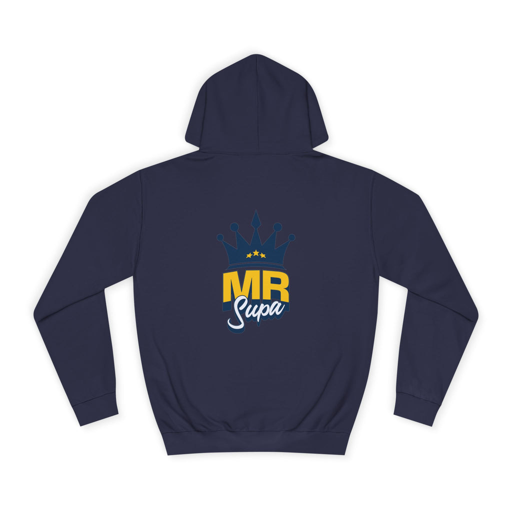 Crowned Unisex Mr Supa Hoodie - Stylish, Comfortable, Perfect for Any One, Athletes, Trendy Gift, Events, Everyday Wear