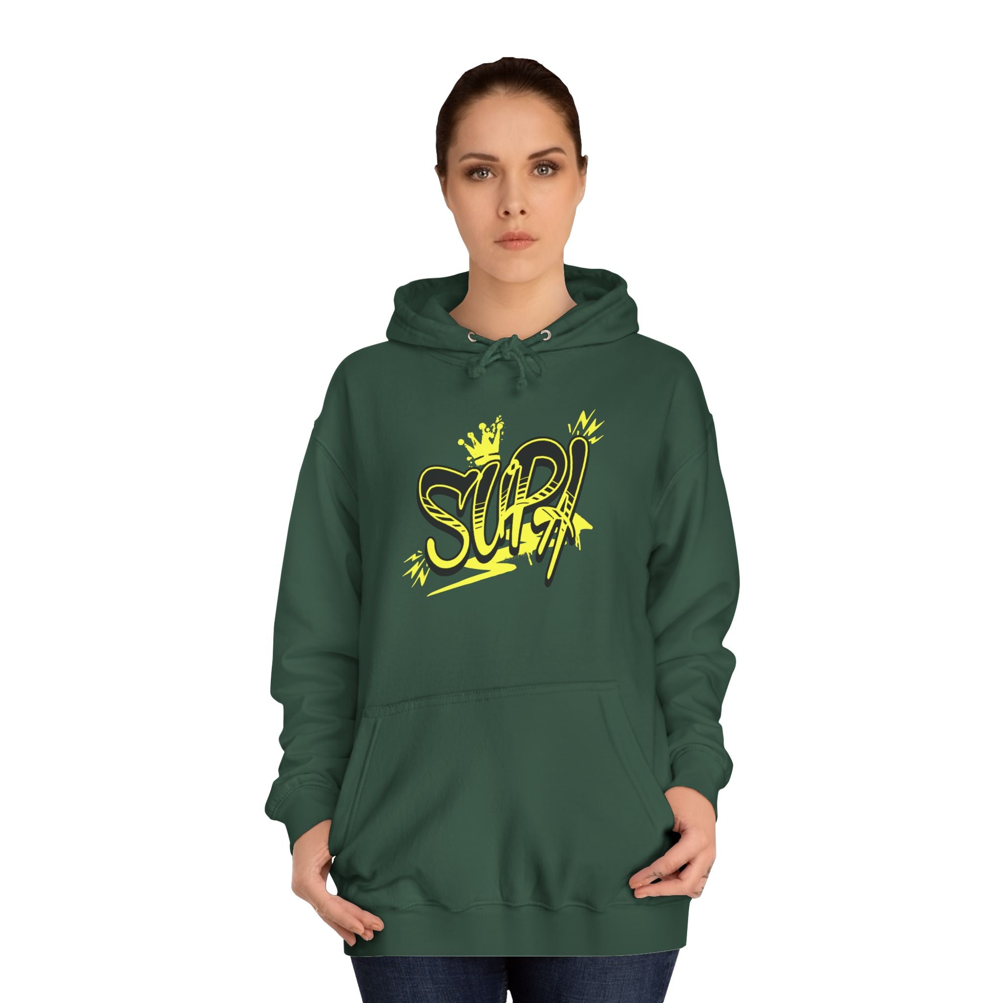 Cool Graffiti Style Unisex Hoodie - Urban Streetwear