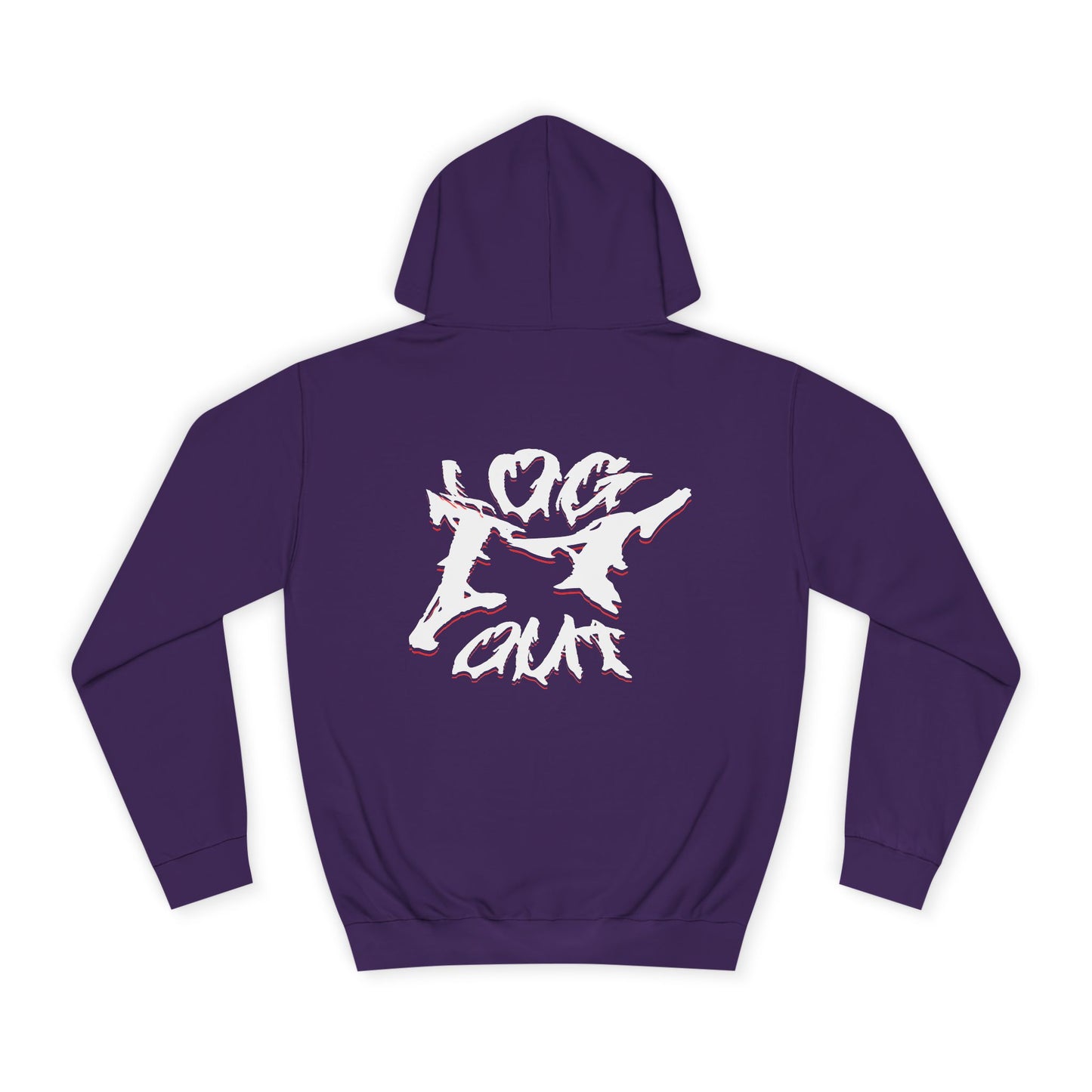 Unisex Log it out Hoodie - Trendy Graphic Sweatshirt, Perfect for Life, Great Gift for Graduation,