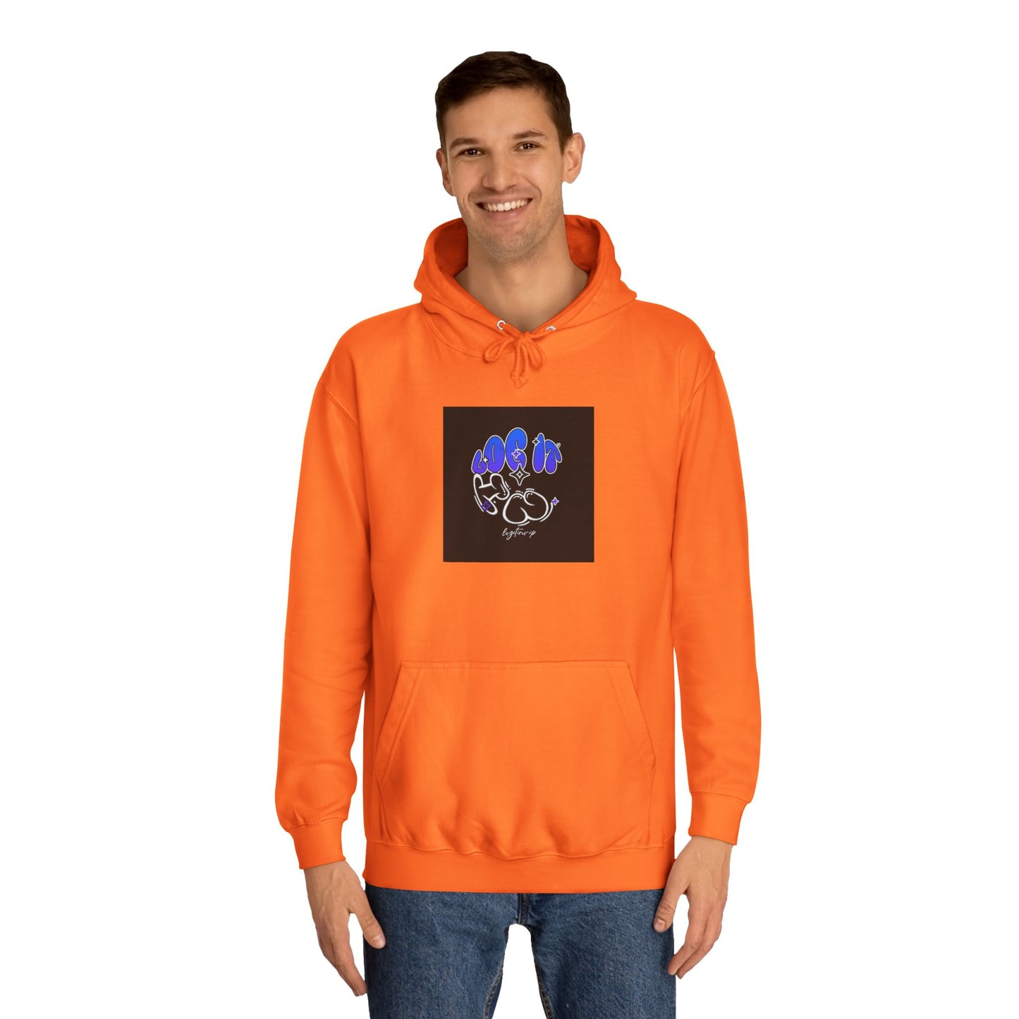 Unisex Log it in Hoodie with Colorful Designs, Cozy Sweatshirt,Trendy Gift for Casual Wear