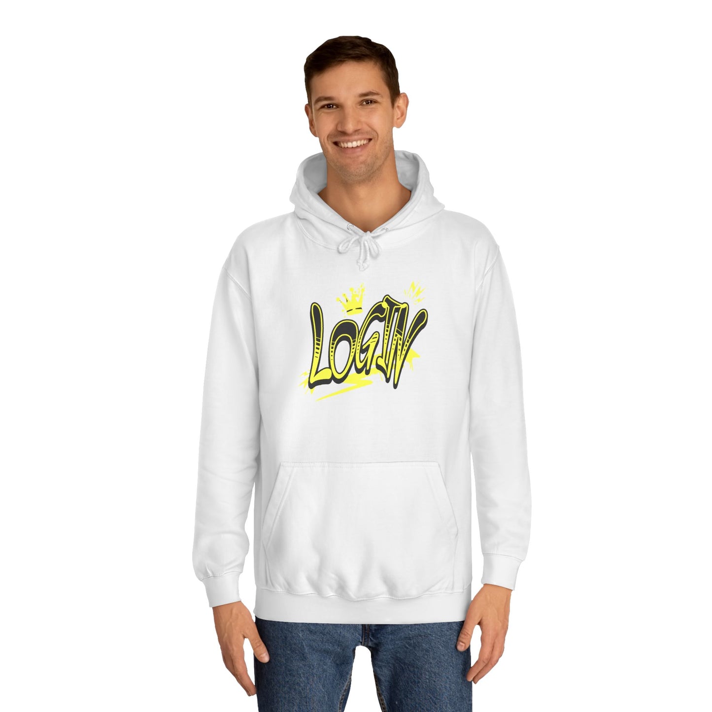 Unisex Hoodie - Bold 'LOGIN' Graphic