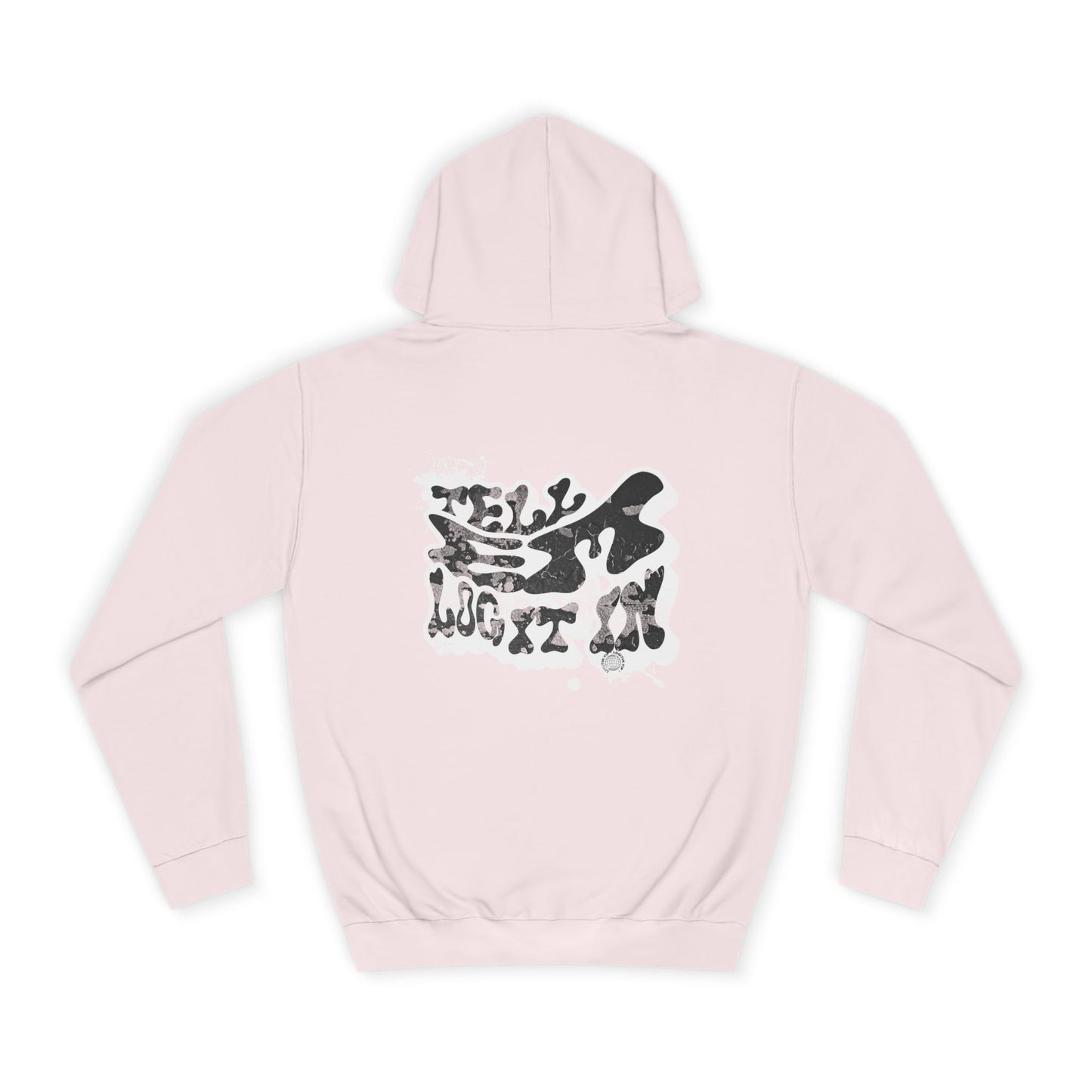 Trendy Unisex Tell em log it in Hoodie: Stylish Streetwear, Casual Wear, great Gift , Cozy Layering, Unique trendy Style